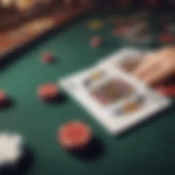 Strategic layout for blackjack betting