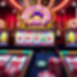 Caesars Slots game interface showcasing vibrant graphics