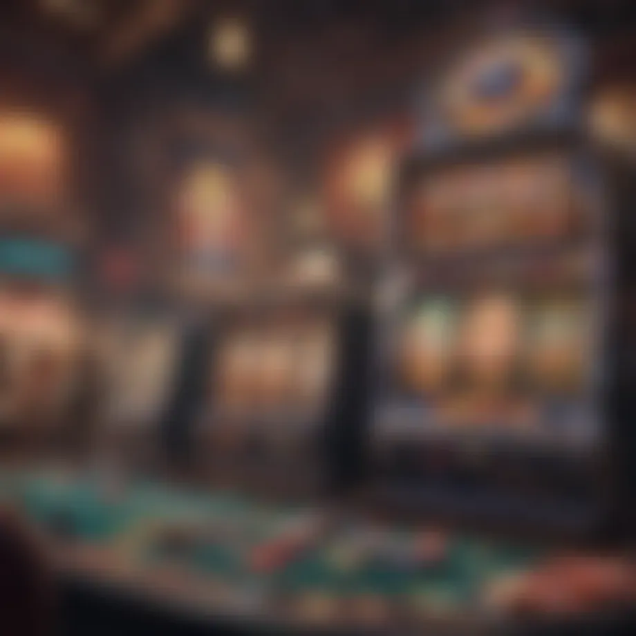 Dynamic gameplay of Pop Slots showcasing vibrant slot machines