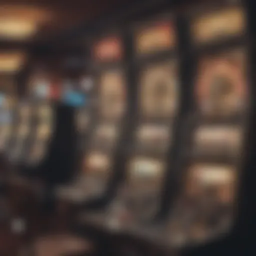 Vintage slot machine showcasing New Hampshire's gaming history