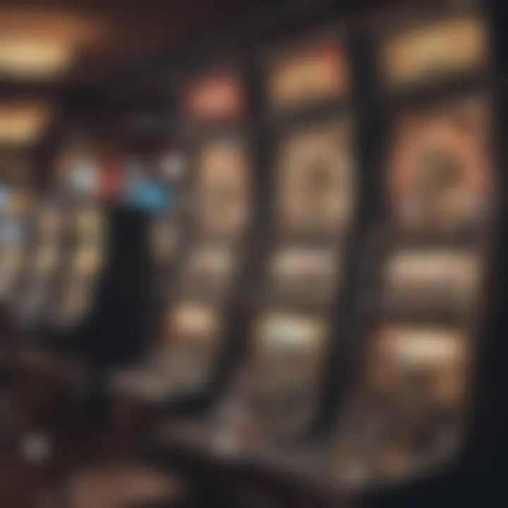 Vintage slot machine showcasing New Hampshire's gaming history