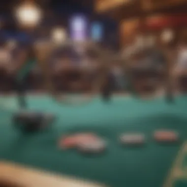 Live performance stage at Mohegan Sun