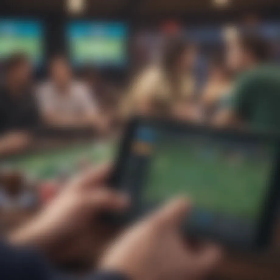 FanDuel Sportsbook app interface showcasing diverse betting options