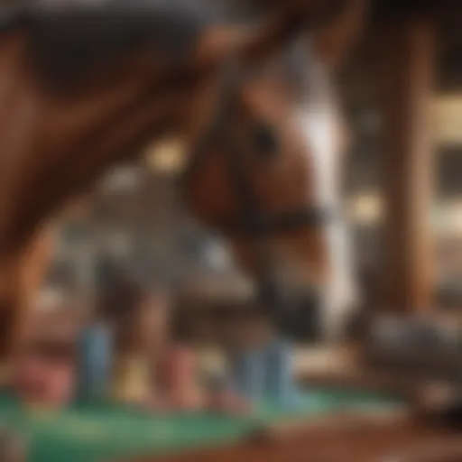 Illustration of various horse betting types