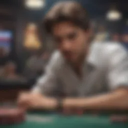 Visual representation of back betting strategy