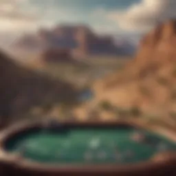 A picturesque view of Utah's landscape symbolizing the state’s unique culture