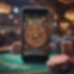 A visual representation of various casino app bonuses